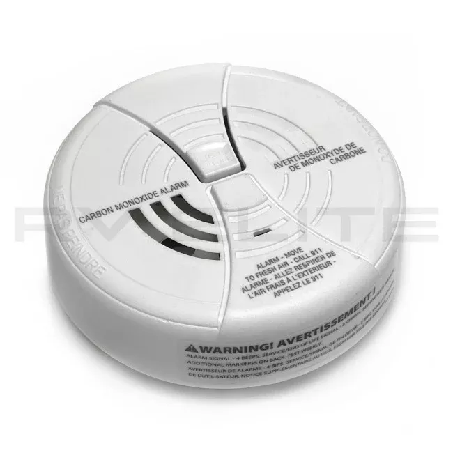 RV Carbon Monoxide Detector Battery Powered 9V