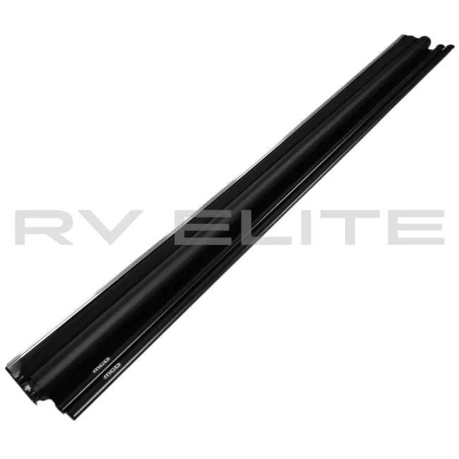 RV MCD Manual Double Shade Assembly Black 55" x 52"