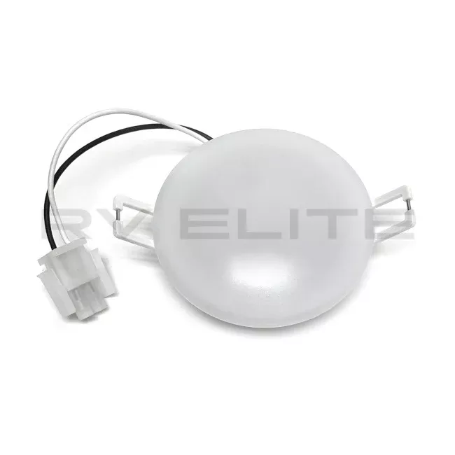 RV Round Puck Light Plastic 12V 3"