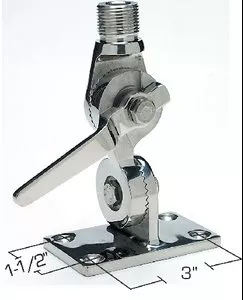 Seachoice - 4-way Antenna Ratchet Mount - 19531