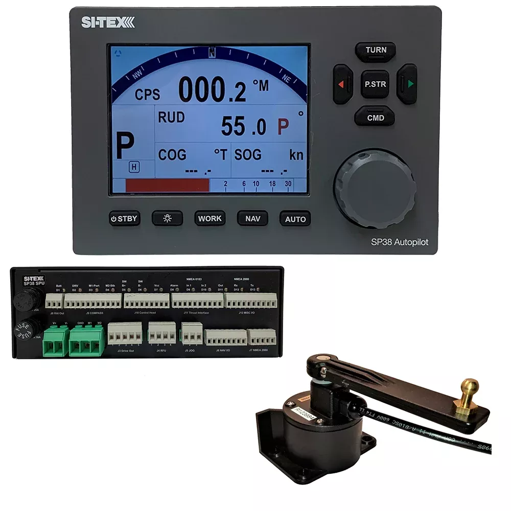 SI-TEX SP38-4 Autopilot Core Pack Including Rotary Feedback Only, No C