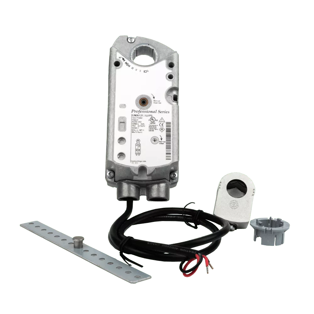 Siemens GMA121.1U/PS 2-Position Spring Return Actuator, 24V, 62 lb-in