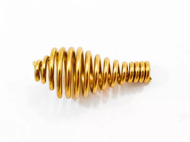 Sierra 3/8" x 2-1/2" Brass Spring Handle for Woodstoves