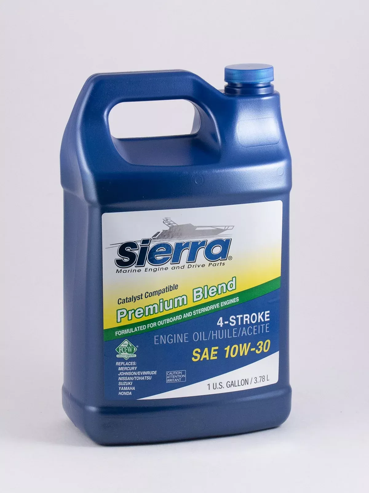 Sierra - 4-Stroke 10W-30 Outboard Marine Engine Oil - Gallon - 9420CAT
