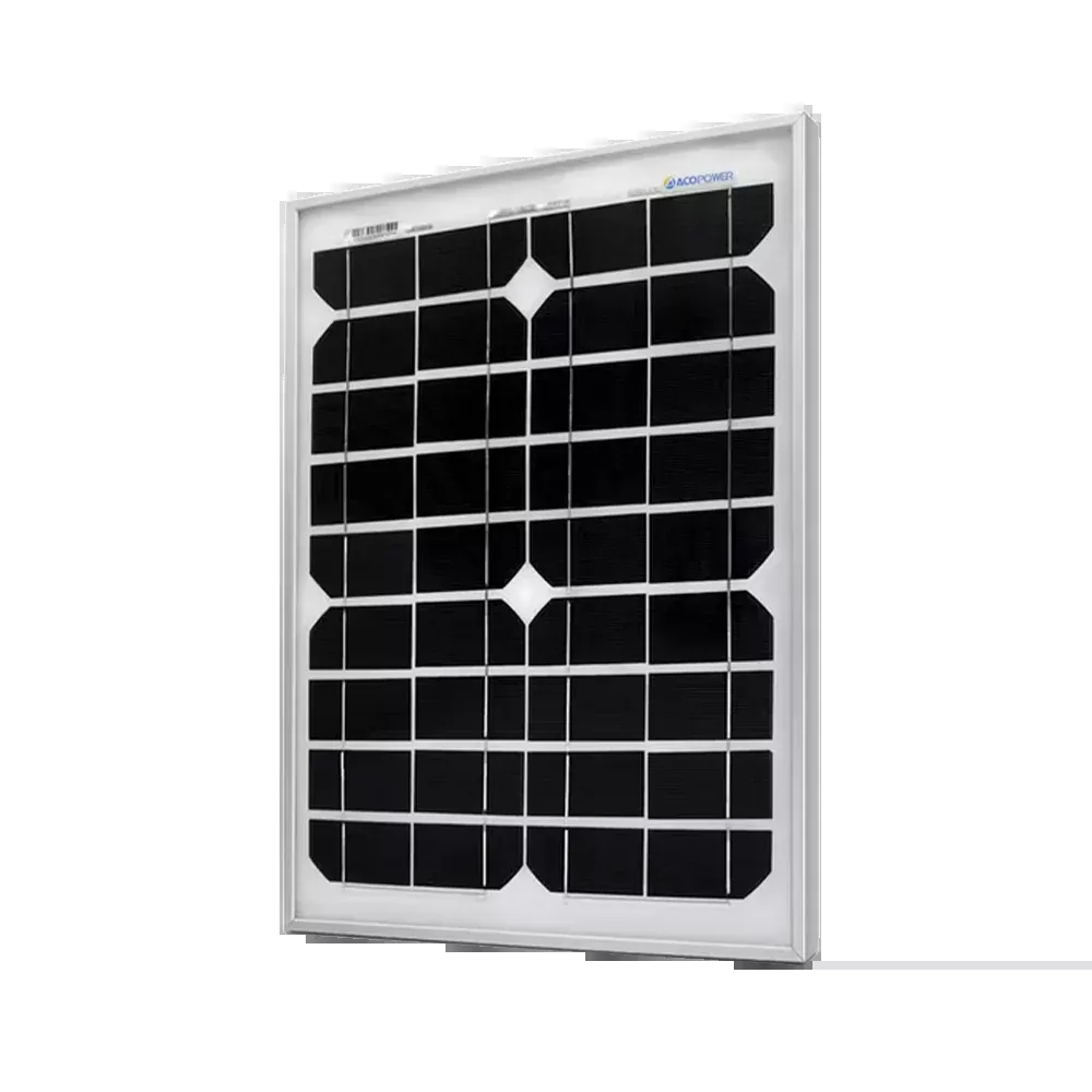 Solar Panel 20 Watt, 12 Volt Mono-Crystalline