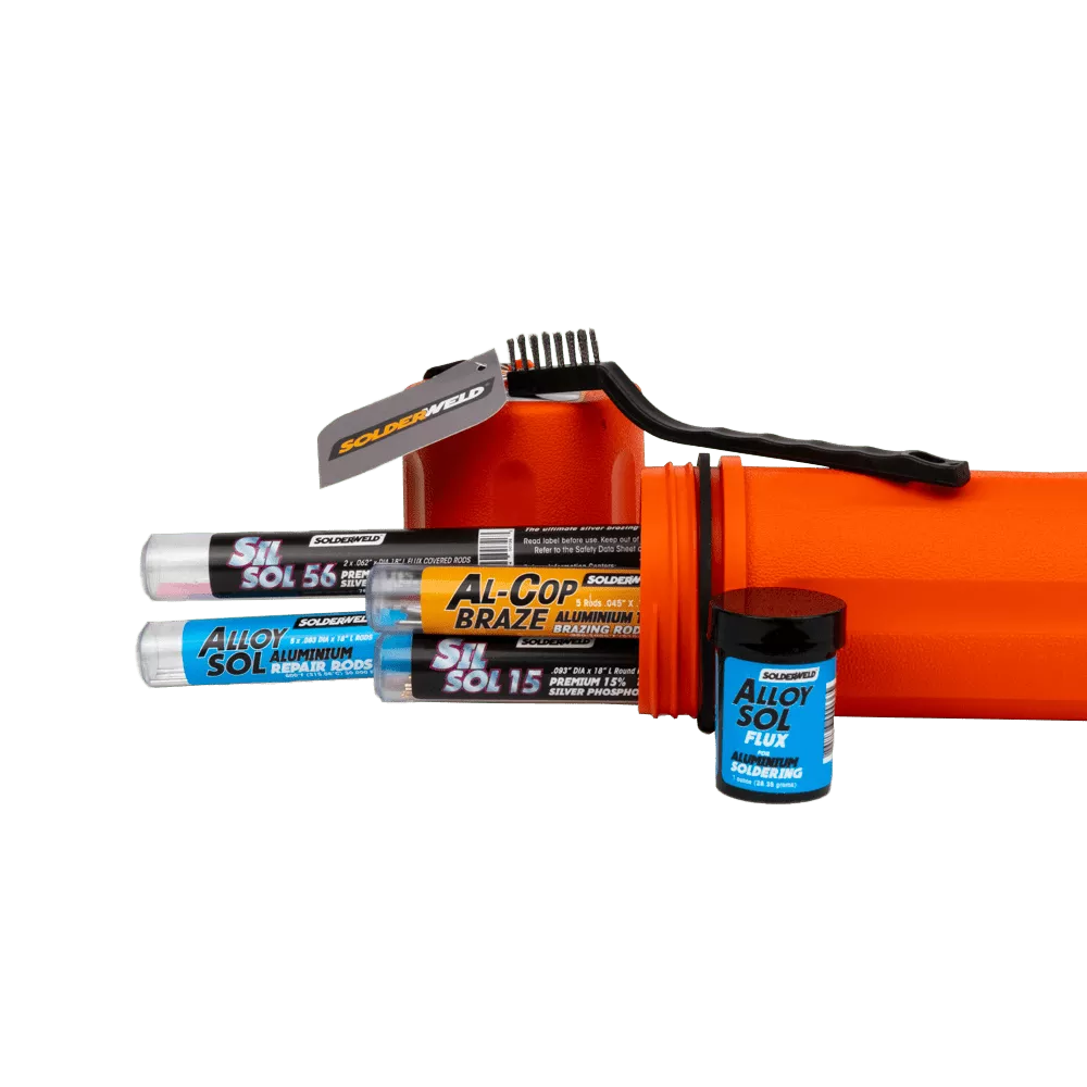 SolderWeld SW-HVAK15 HVAC 15% All-in-One Brazing Pack
