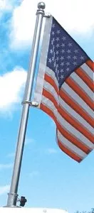 Taylor Made - Stainless Steel Flag Pole - 1 inch Diameter 30 inch Leng