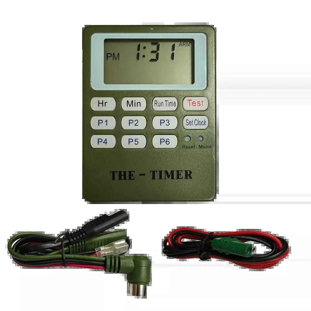 THE TIMER TWO STAGE Game Feeder Control