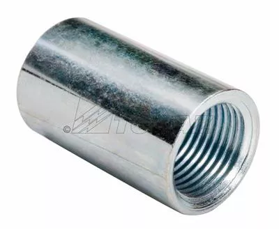 Topaz Corp 60 4 Inch Threaded Zinc Plated Galvanized Steel Rigid/IMC Coupling