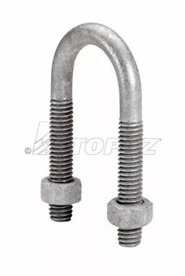 TPZ 766HDG 2" RMC U-BOLT W/HEX NUT