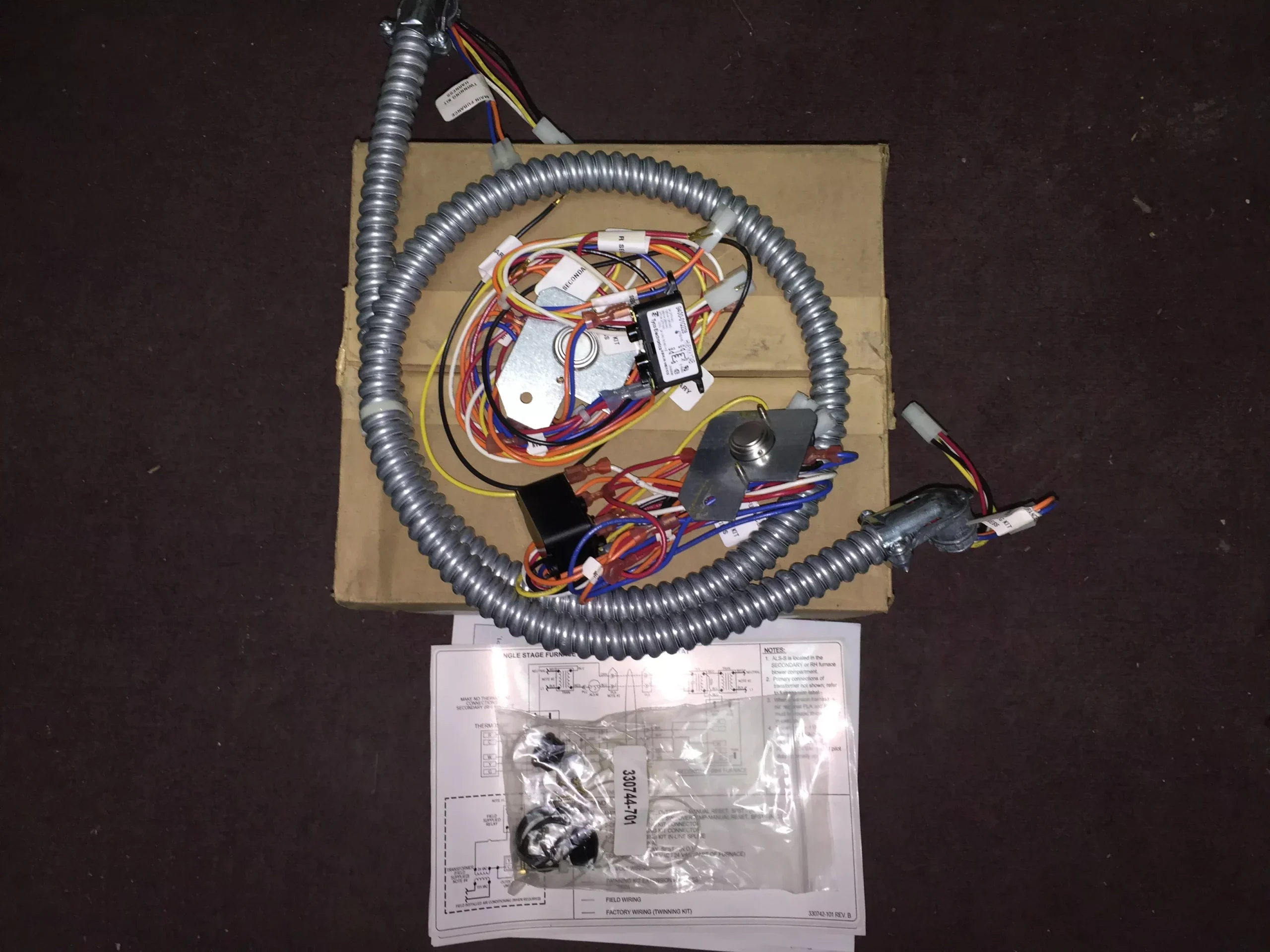 Twinning Kit Harness Coil 24VA