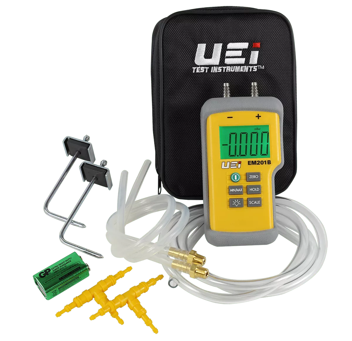 UEi EM201SPKIT Electronic Manometer Static Pressure Kit