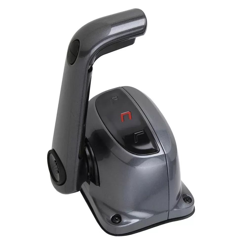 UflexSingle Lever Top Mount Control wNeutral Lock Trim Switch Black B501BTL