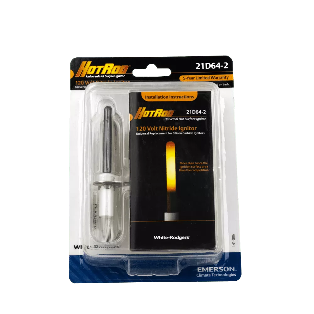 White-Rodgers 21D64-2 120V Silicon Nitride Ignitor Upgrade Kit