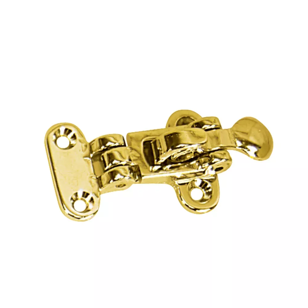 Whitecap AntiRattle Hold Down Polished Brass S054BC