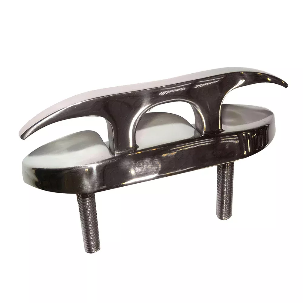 Whitecap Folding Cleat Stainless Steel Studded 412 6844C