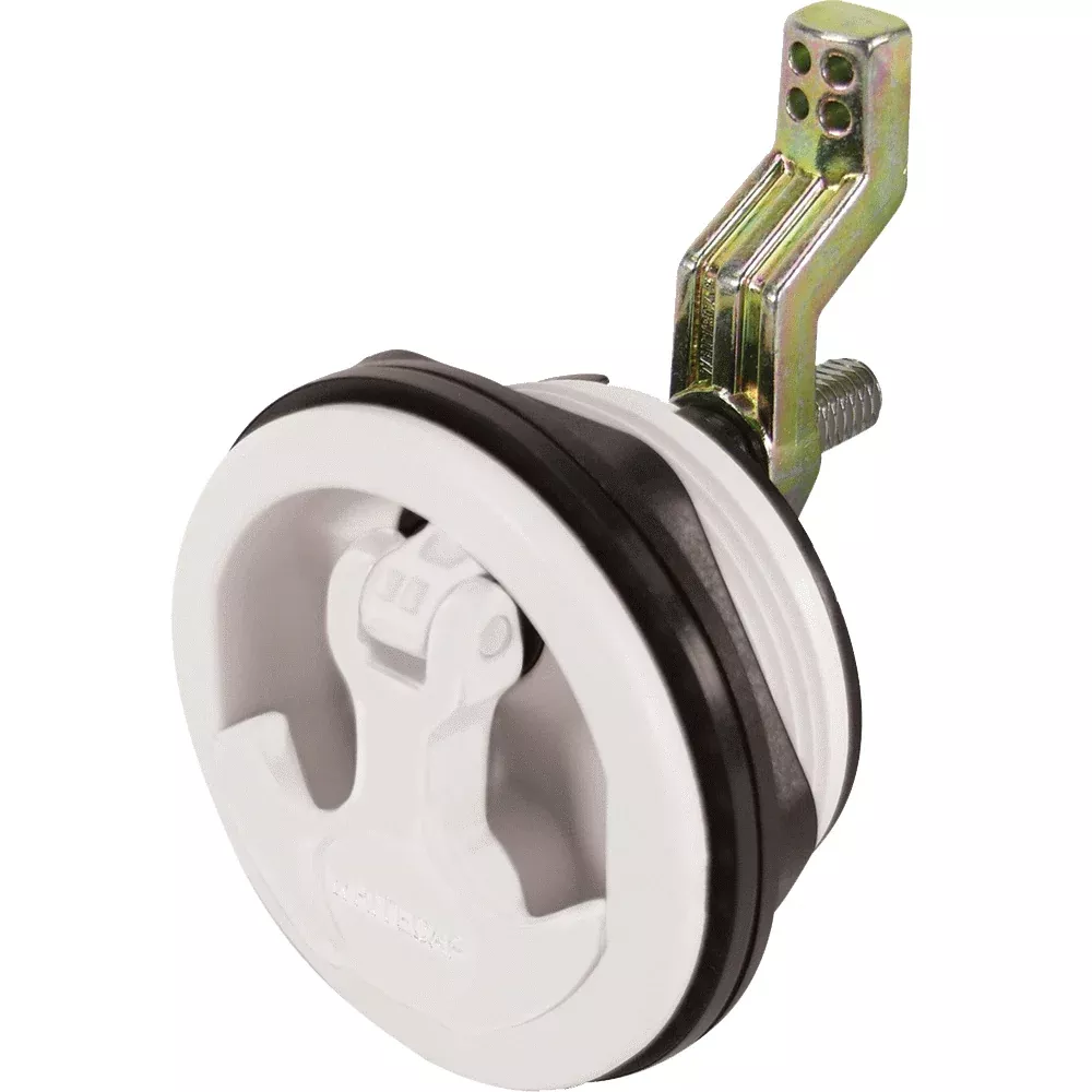 Whitecap NonLocking Nylon THandle WhiteWhite 3230WC